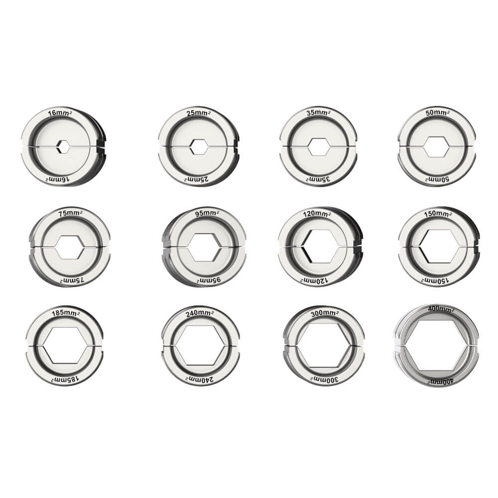 Matrices de rechange pour pince à sertir hydraulique SW-300B/600B/400A