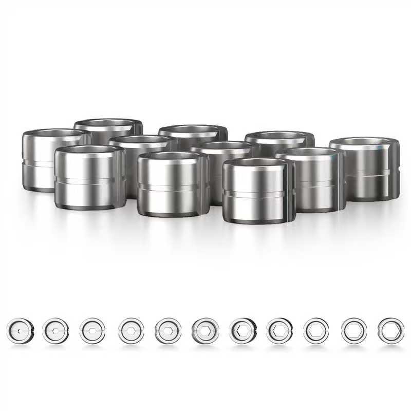 SWANSOFT ElectricHydraulic Crimping Tool DieKit, 11 Dies (300A/B Dies)