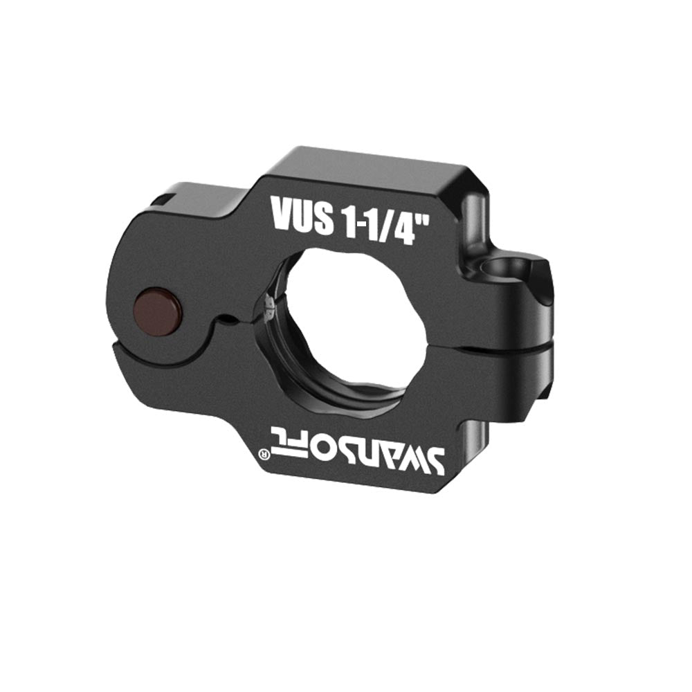 Kit d'anneaux de sertissage en cuivre SWANSOFT SC22 avec 4 anneaux de sertissage de 1/2" à 1-1/4", 1 adaptateur rotatif SC22 à 180° compatible avec les outils de sertissage compacts 22-24 kN avec étui