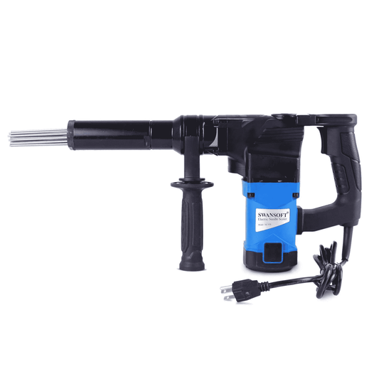 SWANSOFT Electric Needle Scaler, 1100W High-Power Pistol Grip Needle Scaler, Industrial Grade Needle Scaler for Removal of Rust, Weld Slag and Paint