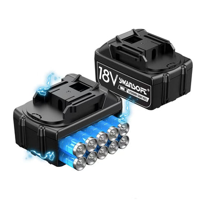 Pinces à cosses de câbles SWANSOFT Batterie 18 V 4 Ah x 1 pièce-Applicable à tous les modèles