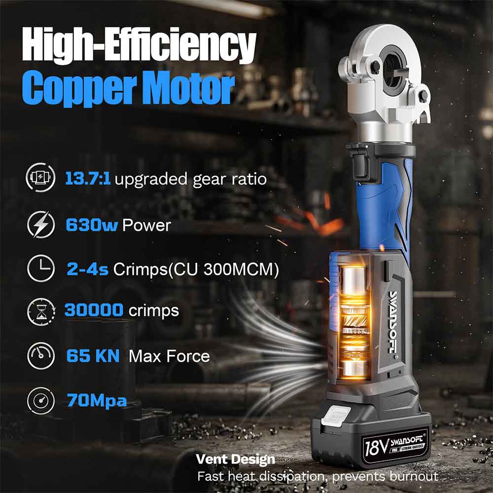 Hydraulic Maltilayer Crimping Tool, V+U+TH Complete Kit, Battery Multilayer Pliers 301B