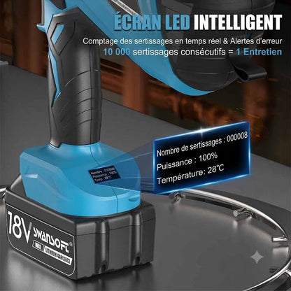 Hydraulic Multilayer Press Tool with V/U/TH Contours, 65KN Professional Crimping Pliers|SW-302A