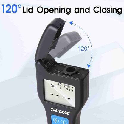 Portable ATP Fluorescence Detector, Handheld Surface Cleanliness Tester, ATP Rapid Detector (Swab Not Included)