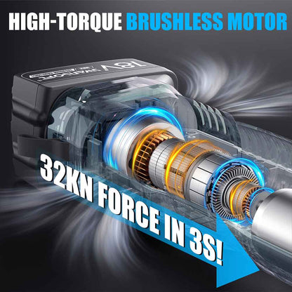 Outil de presse hydraulique pour tuyaux robuste, outil de sertissage de tuyaux à batterie 32KN, type contour V/M|SW-20032-V4