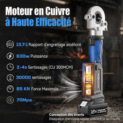 Hydraulic Maltilayer Crimping Tool, V+U+TH Complete Kit, Battery Multilayer Pliers|SW-301B