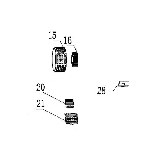 Spare parts for SST-210 strapping machine