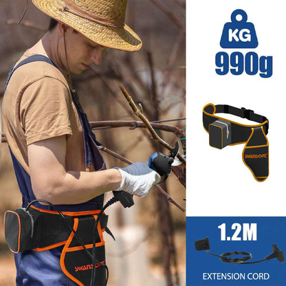 Cisailles de taille électriques, sécateur électrique sans fil 1,5 pouce sur batterie, élagueur de branches d'arbre 1050W 8605Pro