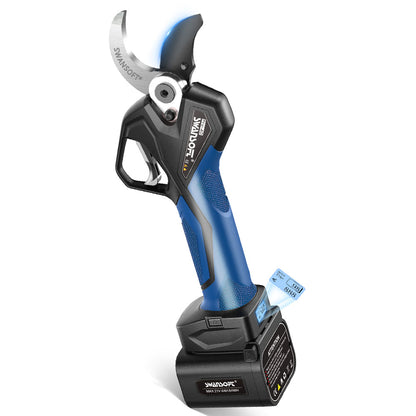 Sécateur électrique professionnel, sécateur sans fil 1,5" avec contrôle progressif PRU40