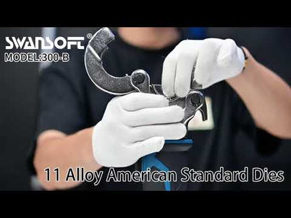 Pince à sertir hydraulique électrique avec 11 matrices standard, kit d'outils de sertissage de cosses de câble de batterie | SW-300B